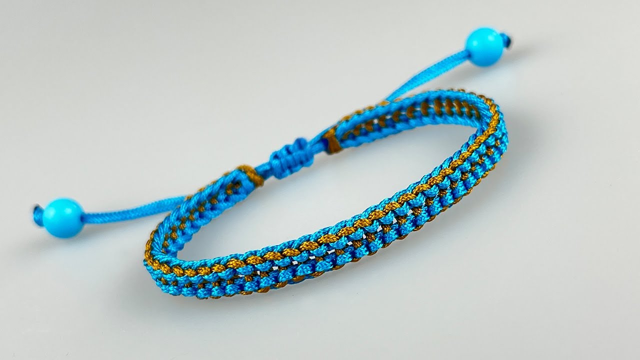 How to Make Macrame Bracelet for Beginners | DIY Bracelet Tutorial Easy | Handmade Bracelets at Home