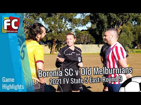 2021: FV State 5 East RD 9:  Boronia v Old Melburnians