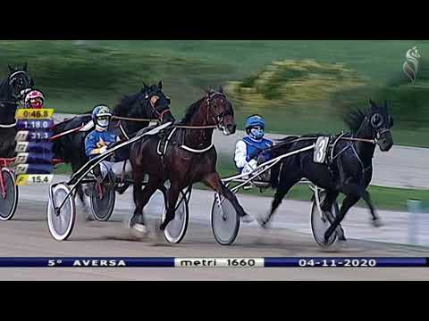 Aversa trotto 4 Novembre 2020 - 5° Corsa