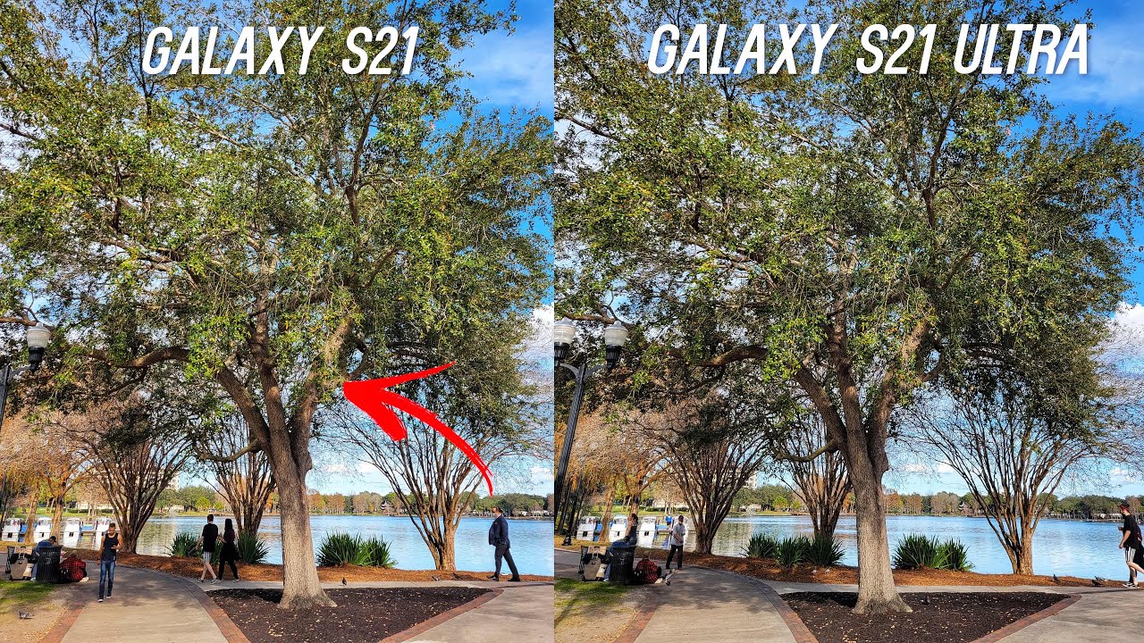 Galaxy S21 Ultra vs Galaxy S21 Camera Test Comparison After Update!