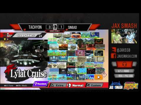 Jax Smash Weekly 4/28/16 - Tachyon(Pikachu) Vs. Sinbad(Ike) WR3