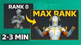 The FASTEST XP Farms in Warframe (MAX Rank In Under 3 Min!)