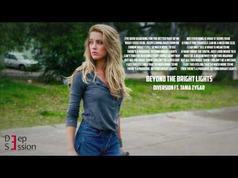 Diversion ft. Tania Zygar - Bright Lights Lyrics on screen
