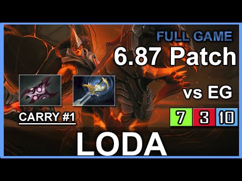 Alliance Loda Chaos Knight | Armlet + Echo Sabre | vs EG Epicenter Full Game