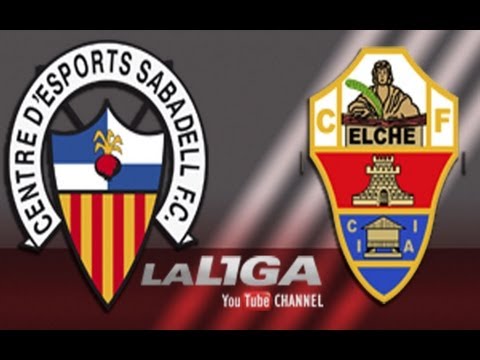 Todas las ocasiones del CE Sabadell (0-0) Elche CF - HD