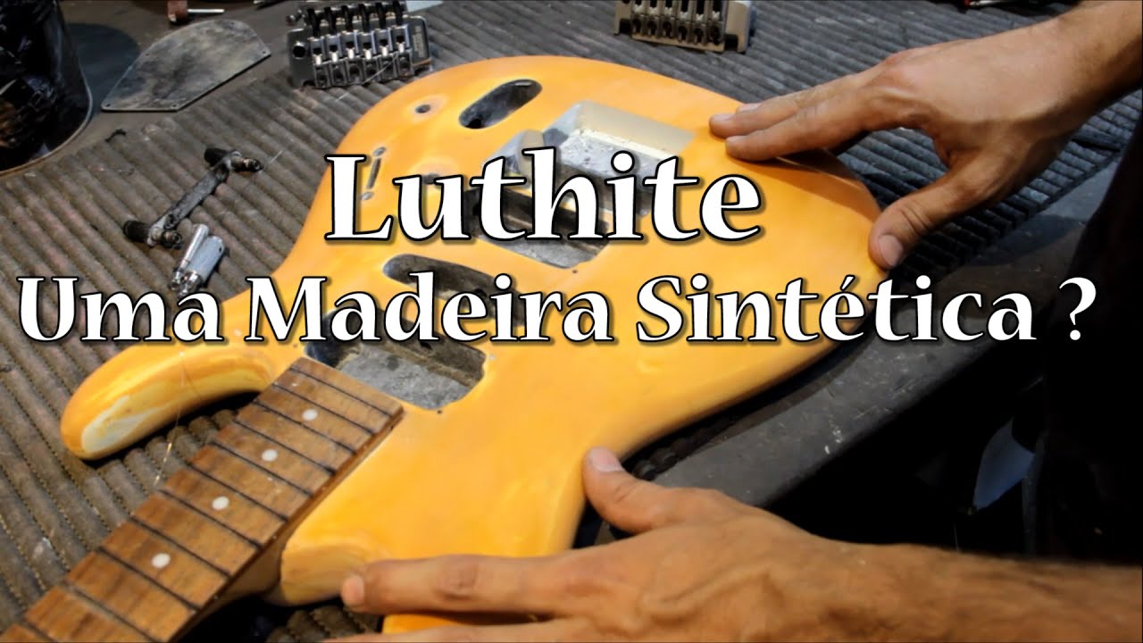 Customizando uma guitarra que não é de madeira (e nem de compensado)! Brunelli Luthier