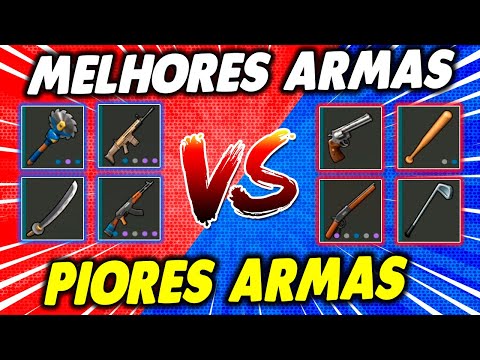MELHORES ARMAS VS PIORES ARMAS - Last Day On Earth