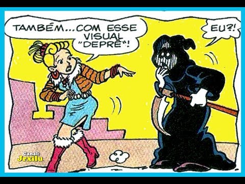 Dona Morte - Perigosa perua -  Quadrinhos Turma da Mônica