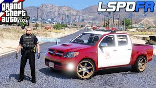 GTA V - LSPDFR มาเป็นตำรวจในเกม GTA V จ่าตั้มกับรถตำรวจไทยสายซิ่ง #36