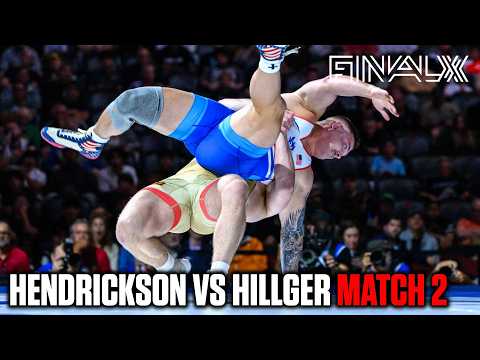 125kg - Wyatt Hendrickson vs Trent Hillger | 2025 Final X Round 2