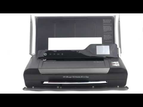 HP Officejet 150 world's first color inkjet mobile all-in-one device