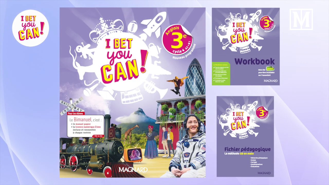 Les auteurs vous parlent d'I Bet You Can 3e !