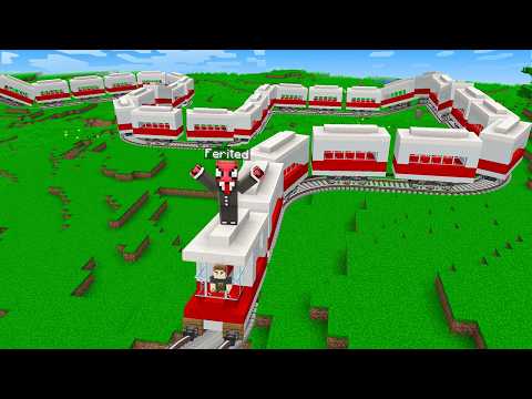 Dünya'nın En Uzun Minecraft Treni