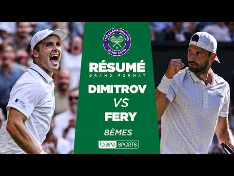 WIMBLEDON : Grigor DIMITROV vs Arthur FERY | 8èmes