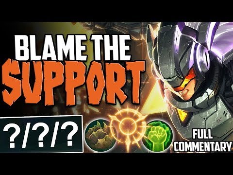 BLAME THE SUPPORT | BUT WHO IS THE CARRY HERE? | PTA Leona vs Fiddlesticks Sup S8 Ranked Gameplay