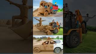 Download lagu 'Crazy XYZ ki Truck aur A1 Adventure ki JCB Bani Mitti Se'😳 #jcb #truck #mitti #shortsvideo mp3