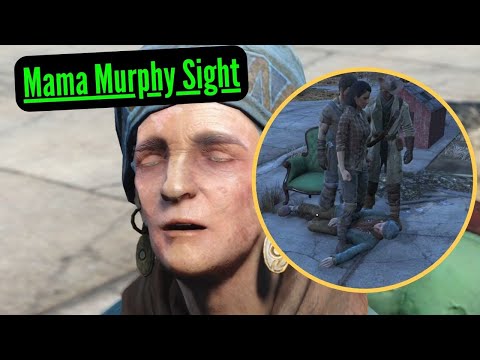All Mama Murphy Chems Induced Slight Visions #gaming #fallout4 #fallout