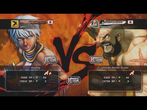Itabashi Zangief (Zangief) vs Galtu (Elena) - USF4 Matches *60fps/1080p*