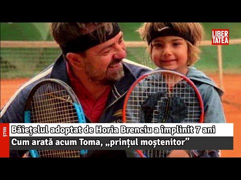 Băiețelul adoptat de Horia Brenciu a împlinit 7 ani. Cum arată acum Toma, „prințul moștenitor”