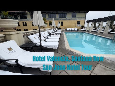 Hotel Tour - Hotel Valencia Santana Row - Heart of Silicon Valley Luxury Boutique!