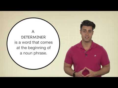 Everyday Grammar: Determiners