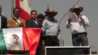 Adolfo López Villanueva en la Marcha Nacional del FPFV