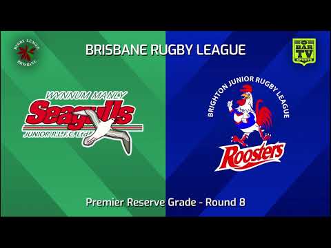 BRL Premier League 2024 - Round 8 - Reserve Grade - Wynnum-Manly Seagulls Vs Brighton Roosters