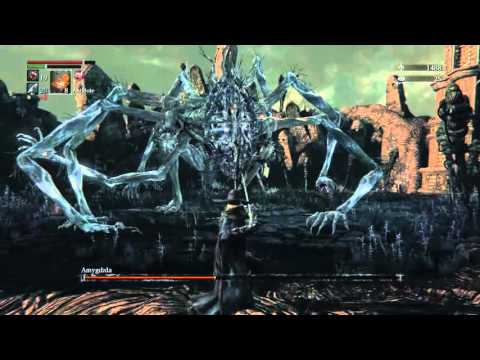 Bloodborne - Amygdala - Easy kill with Simon's Bowblade