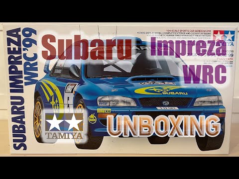  Tamiya 24218 Subaru Impreza WRC '99 1:24 Car Model Kit,  Unvarnished : Toys & Games