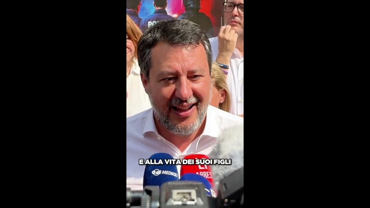 SALVINI: "BISOGNA SCONGIURARE L’ESCALATION"