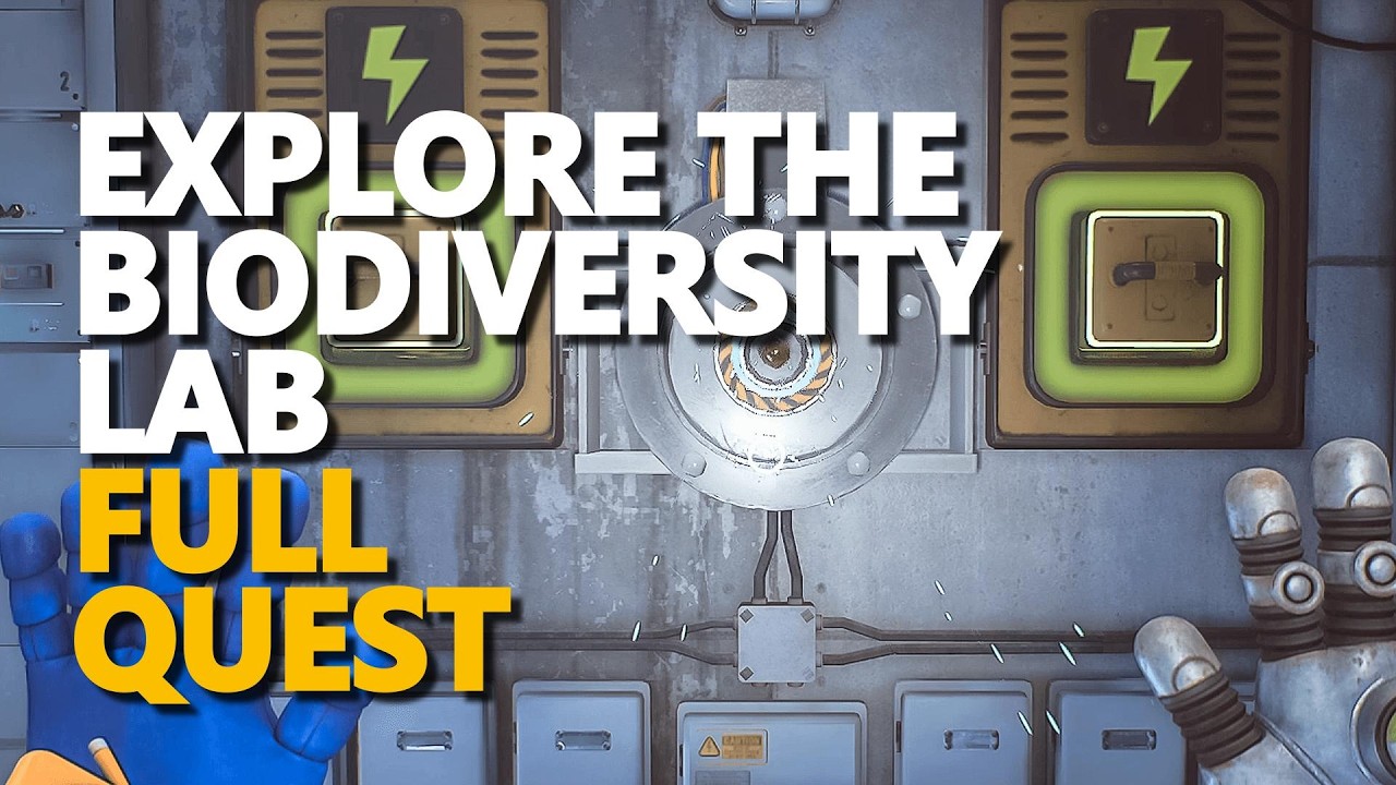 Explore the Biodiversity Lab FULL QUEST Poppy Playtime Chapter 5