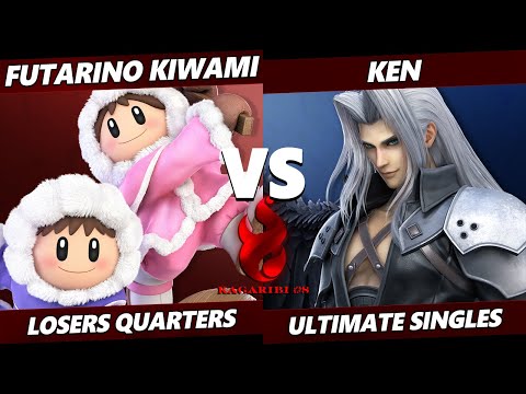 Kagaribi 8 Losers Quarters - KEN (Sephiroth) Vs. Futarino Kiwami Ahhhh! (Ice Climbers) SSBU Ultimate