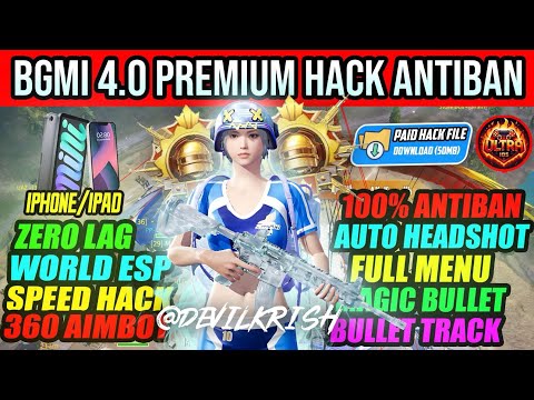 bgmi ios hack 4.0 free |how to hack bgmi ios 4.0 |skin hack bgmi ios | iPad And IPhone ios hack free