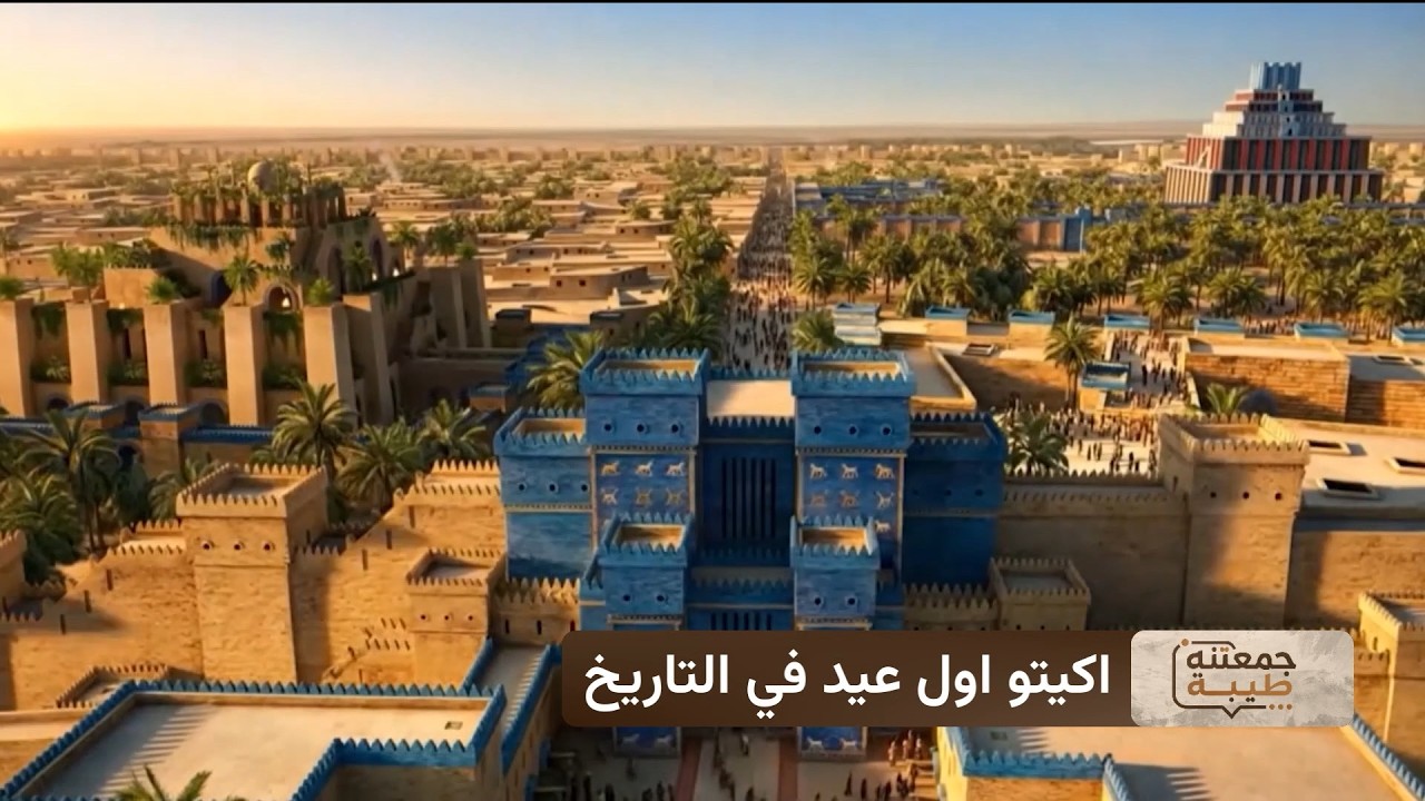فيديو | اكيتو اول عيد عرفوه البشرية #اصلة_عراقي