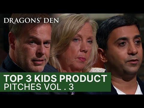 Top 3 Innovative Kids Products | Vol 4 | Dragons' Den