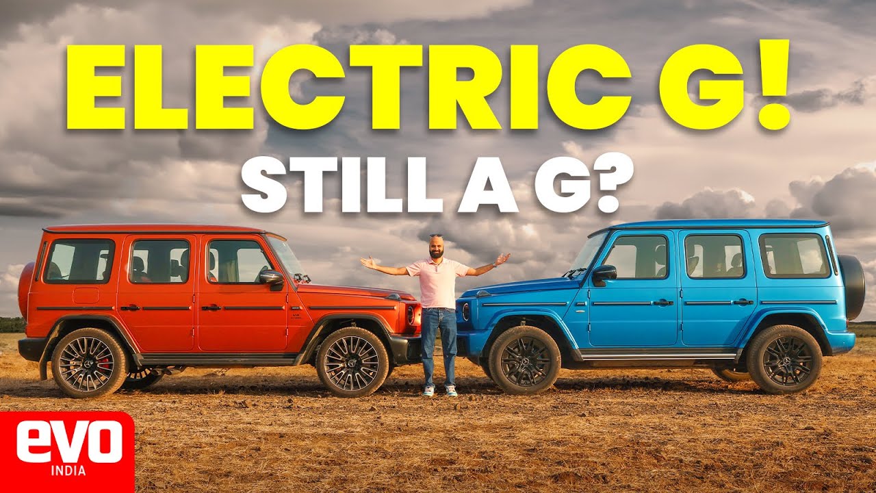 Is the electric Mercedes-Benz G 580 a real G-Class | Feat. G 63 with V8 | evo India