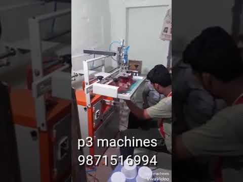 Semi Auto Round Printing Machine