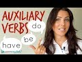 Tips To Improve Your Grammar! 👉 English Auxiliary Verbs  |  BE, DO & HAVE