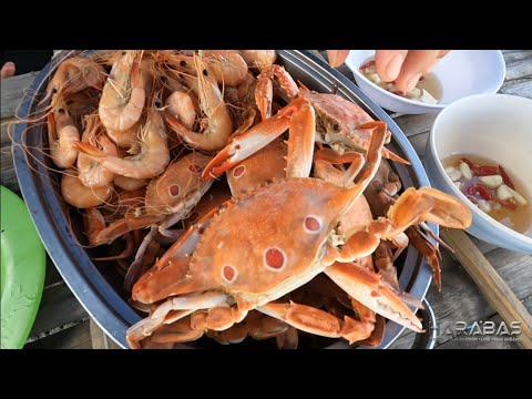 EP699-P3 - Blue Crabs Catch and Cook | Overnight Camping