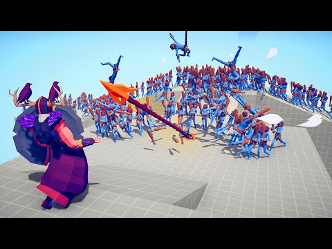 SUPER RANGED BOSSES 🔥 vs ⚔️ 200x MELEE ARMY / Totally Accurate Battle Simulator ( TABS )