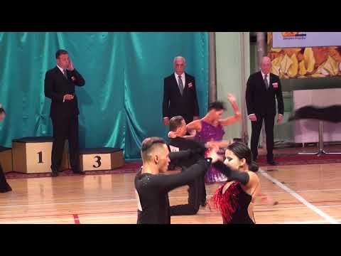 Maximilian Polosatov - Olga Khvesko , Paso 1/ 4 WDSF Internetional Open Latin Moskvich 2017