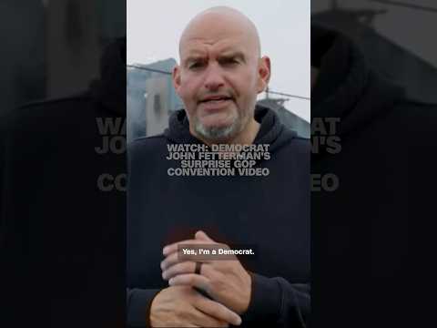 Watch: Democrat John Fetterman’s surprise GOP convention video