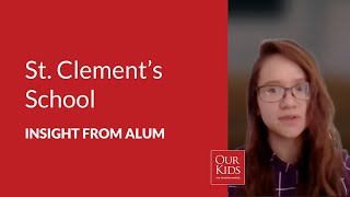 St. Clement's School, Alumnus Video Review from Julie Midroni