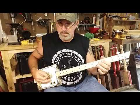 Cigar Box Guitars - 3 string - electric