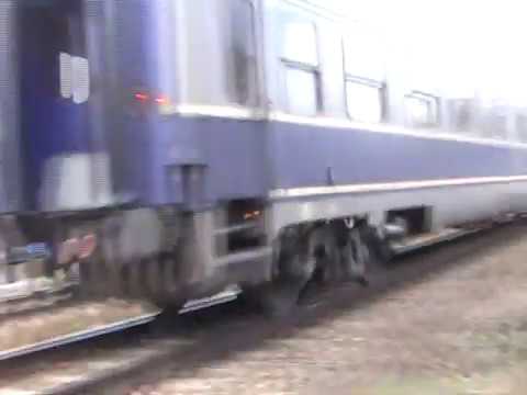 Trenul IR 1655 Bucuresti Nord - Bacau se apropie de ultima statie (30.10.2019)