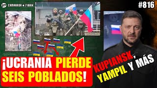 SITUACIÓN EN EL FRENTE | KUPIANSK HA CAÍDO | RUSIA ACELERA su OFENSIVA | Zelensky RESPONDE