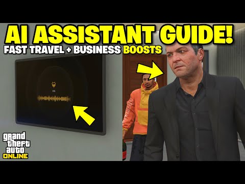 GTA Online ULTIMATE AI ASSISTANT GUIDE! - Fast Travel, Business Boosts + MORE (Mansions DLC Update)