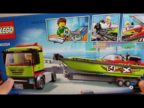 Lego Race Boat Transporter
