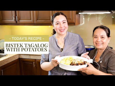 MARJORIE'S KITCHEN: BISTEK TAGALOG WITH POTATOES | Marjorie Barretto