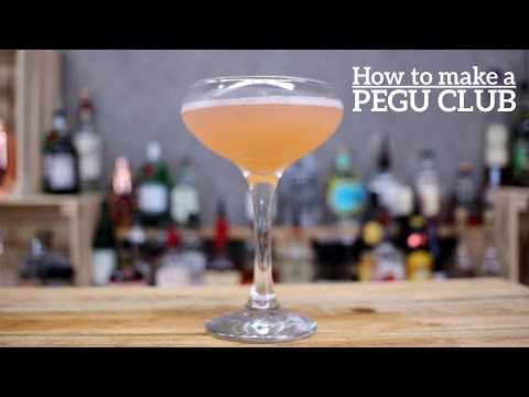 Pegu Club Gin Cocktail Recipe